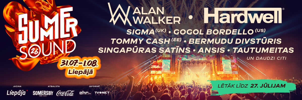 2 Dienu Biļete (2-Day Ticket) - Summer Sound festivāls 2026